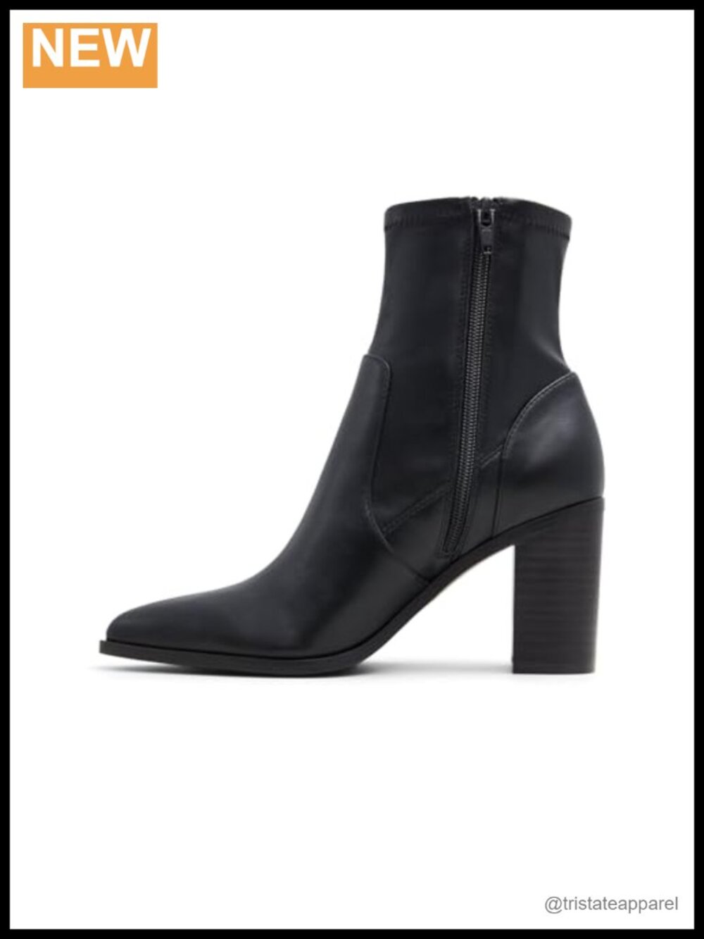 Call It Spring Johannah Ankle Boots Women's Pointed Toe Vegan PU Bootie Zip